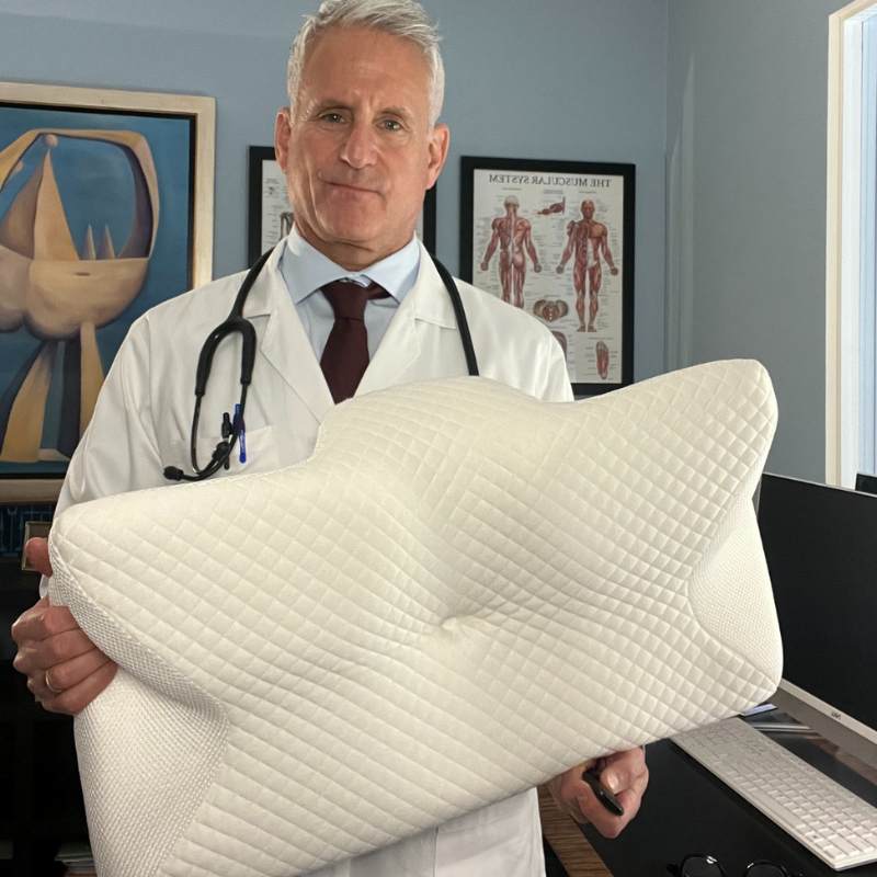 NesturaLux® – Neck Comfort & Ergonomic Pillow